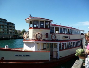 Your historic ferry boat for the Sydney Convicts and castles cruise